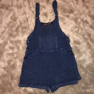 Overall Shorts